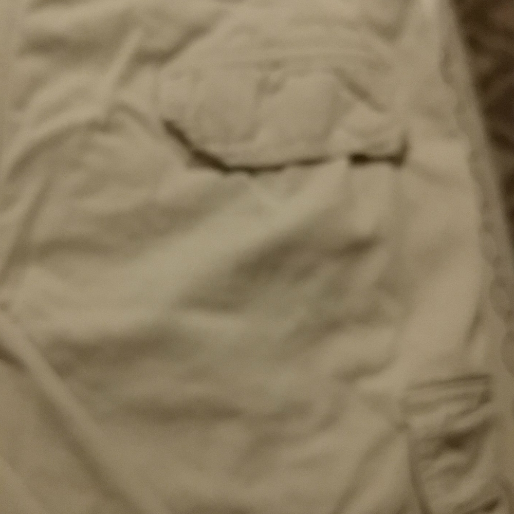 Men's khaki cargo pants